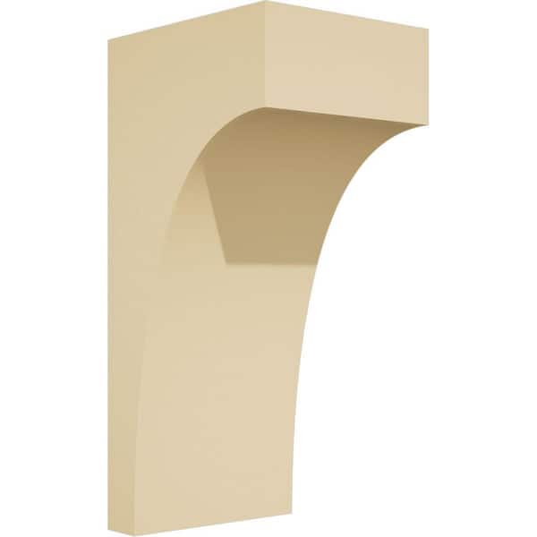 Ekena Millwork Standard Stockport 5 in. W x 12 in. H x 6 in. D Signature Urethane Polyurethane Corbel