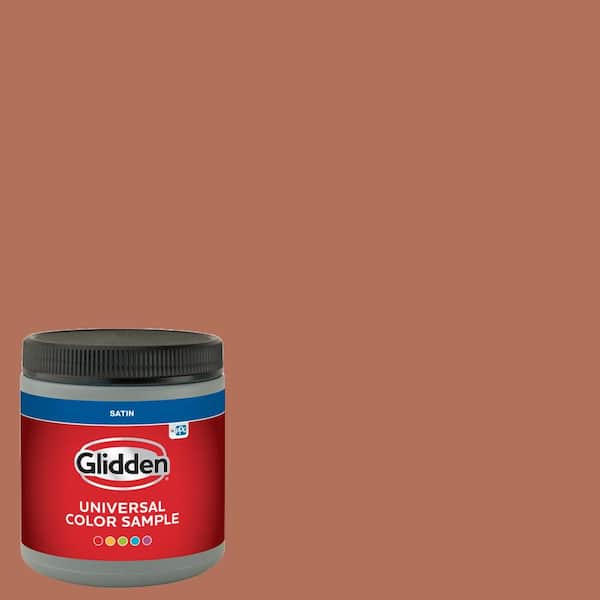 Glidden 8 oz. PPG1067-5 Copper Beech Satin Interior Paint Sample