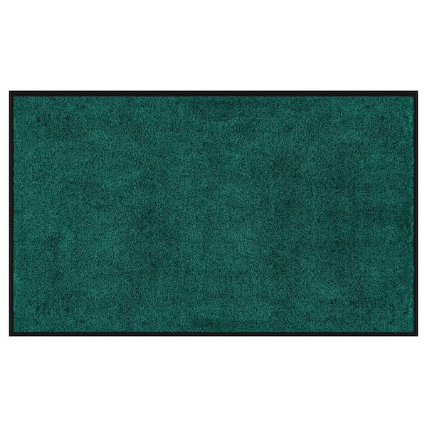 Bungalow Flooring Dirt Stopper Supreme 36 in. x 60 in. Door Mat Dark Green