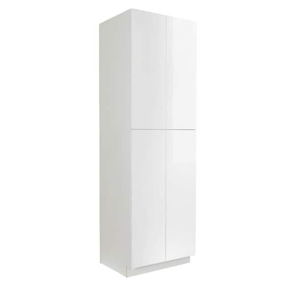 LIFEART CABINETRY Valencia Assembled 30 in. W x 24 in. D x 84 in