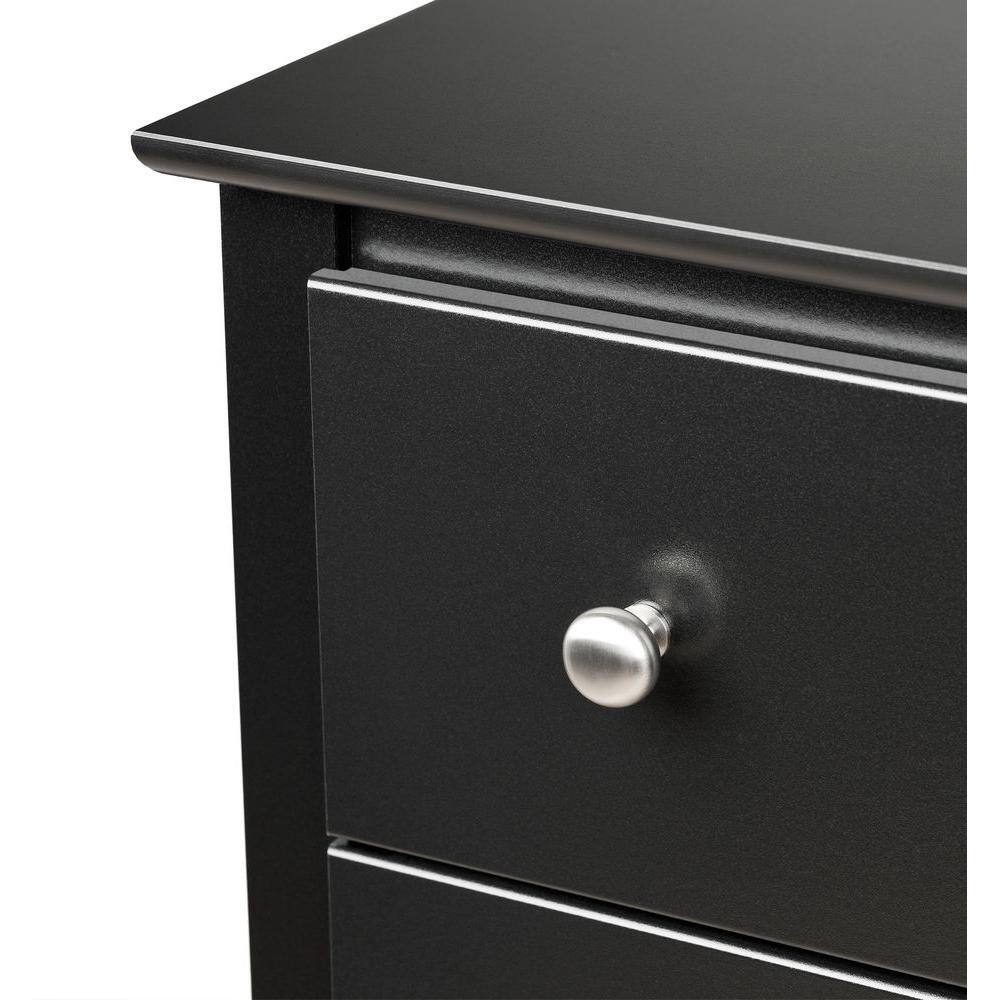 Sonoma 56" Black 6-Drawer Children's Dresser