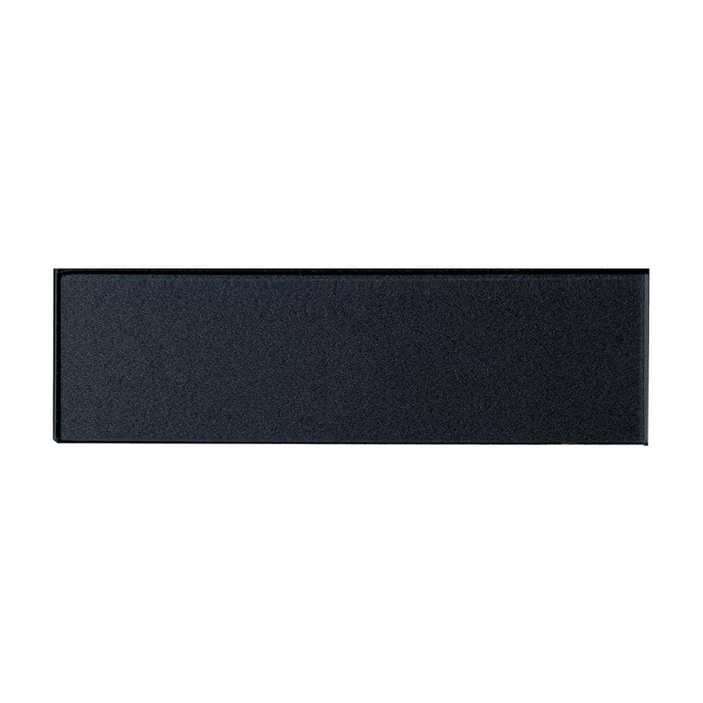 Forever Glossy 4 in. x 16 in. Diamond Grade Glass Straight Edge Large Format Subway Decorative Kitchen & Bathroom Wall Tile