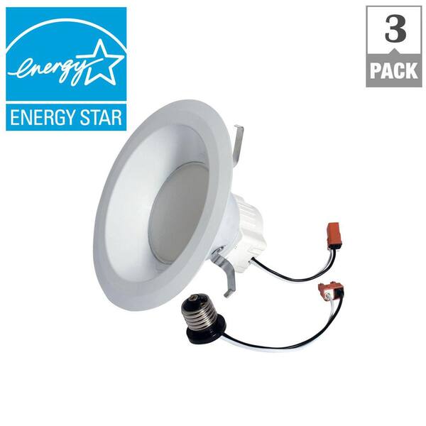GE Reveal 65W Equivalent Reveal 6 in. Recessed Dimmable LED Downlights (3-Pack)