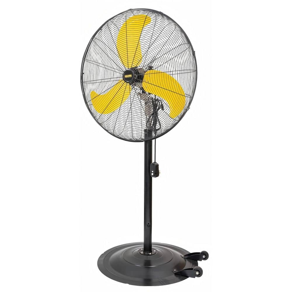 8400CFM30 in. Heavy Duty High Velocity Pedestal Oscillating Fan with Powerful 1/3 HP Motor, Ball Bearing, 9 Feet Cord price history on PriceWatchPro