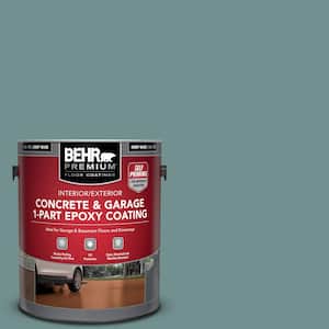 1 gal. #PPU12-03 Dragonfly Self-Priming 1-Part Epoxy Satin Interior/Exterior Concrete and Garage Floor Paint
