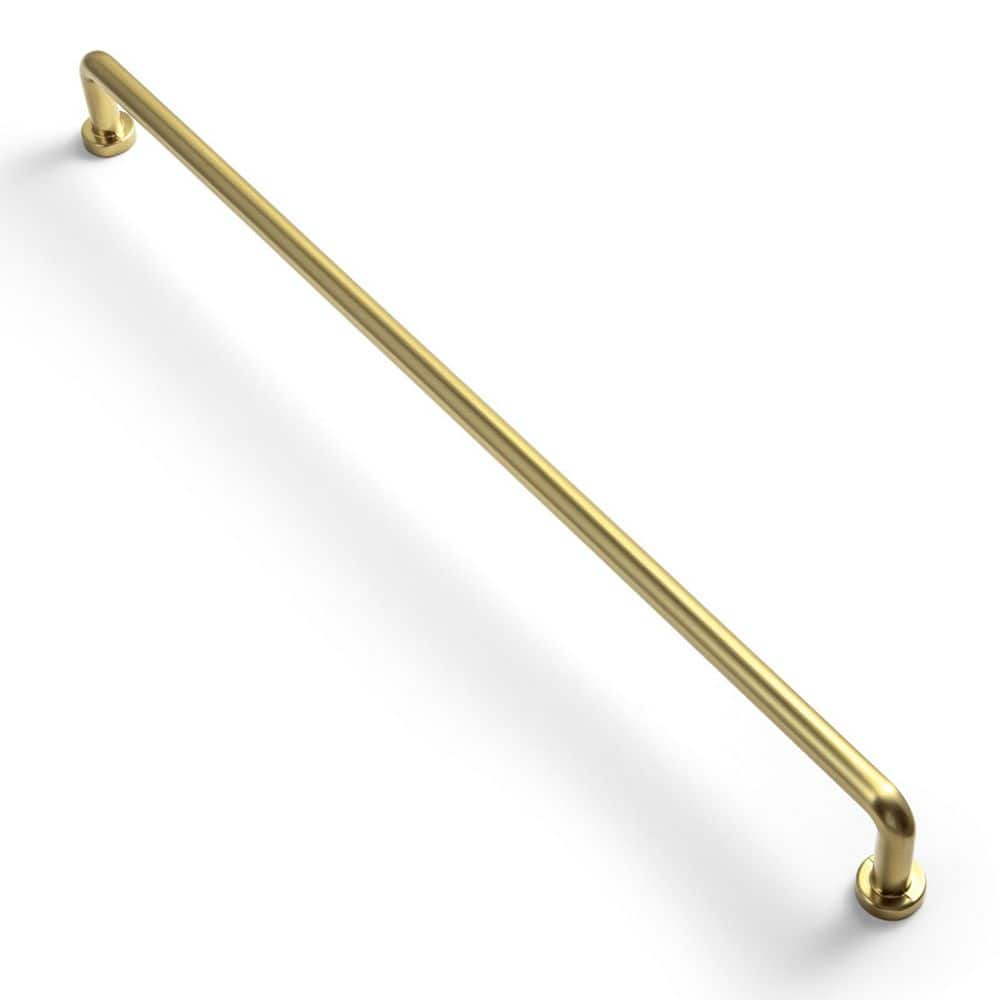 12-Pack 12-5/8 in. (320 mm) Rustic Dark Brushed Brass Zinc Alloy Cabinet Bar Pulls price history on PriceWatchPro