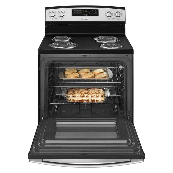 amana 30 in freestanding electric range