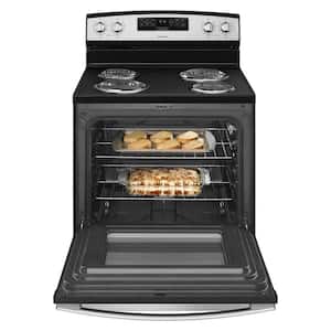 30 in. 4-Element Freestanding Electric Range in Stainless Steel