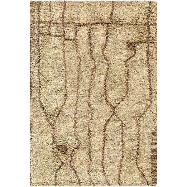 Beni Moroccan BMC-2309 2 ft. x 3 ft. Beige Handmade, Area Rug
