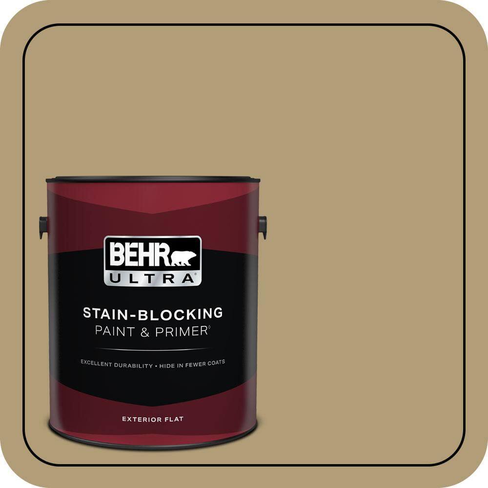 1 gal. #S320-5 Ginger Tea Flat Exterior Paint & Primer price history on PriceWatchPro