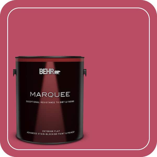 BEHR MARQUEE 1 gal. #P130-7 Glamorous Flat Exterior Paint & Primer