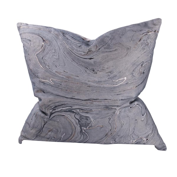 A & B Home Gray, Gold 2.6 in. x 21.7 in. Throw Pillow