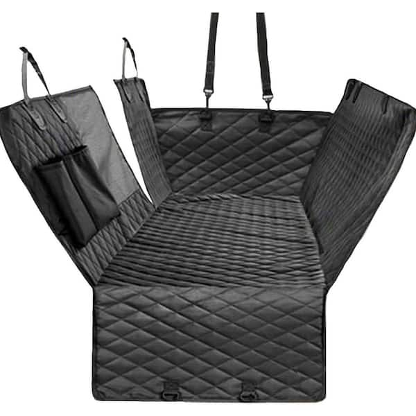 Unbranded Standard Dog Seat Cover, Waterproof with Mesh Window, Anti-Slip Car Hammock