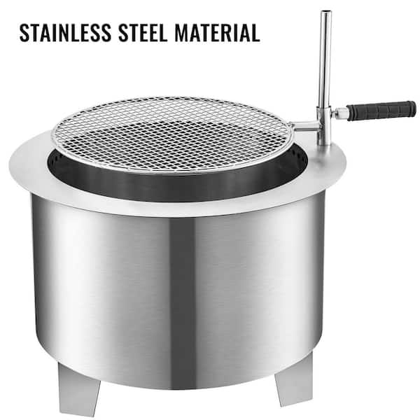 Stainless Steel BBQ Grill Mesh 21.5" x 45" Stainless Steel 304 BBQ Firepit 