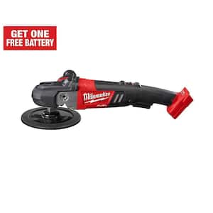 M18 FUEL 18V Lithium-Ion Brushless Cordless 7 in. Variable Speed Polisher (Tool-Only)
