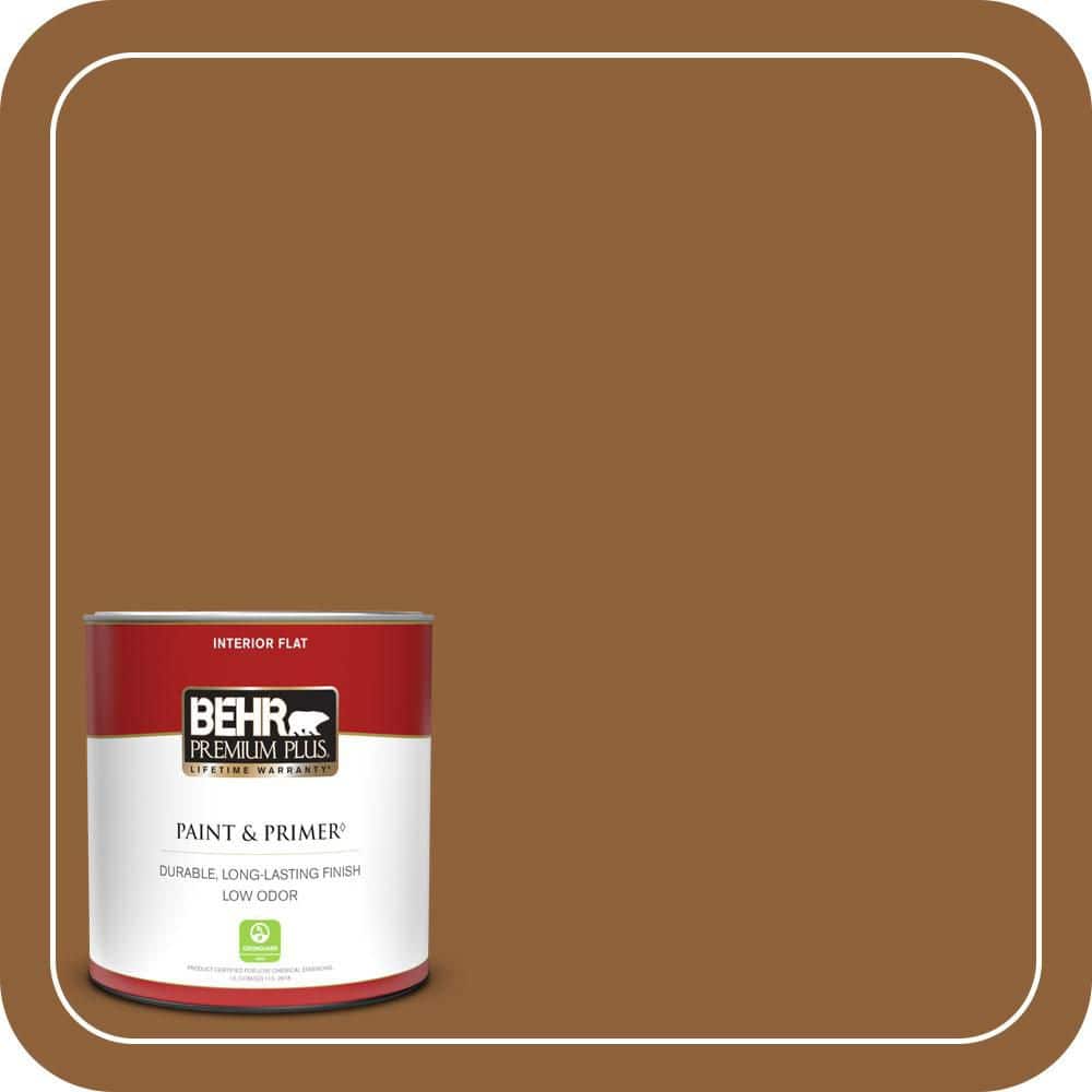 BEHR PREMIUM PLUS 1 qt. #S250-7 Moroccan Spice Flat Low Odor