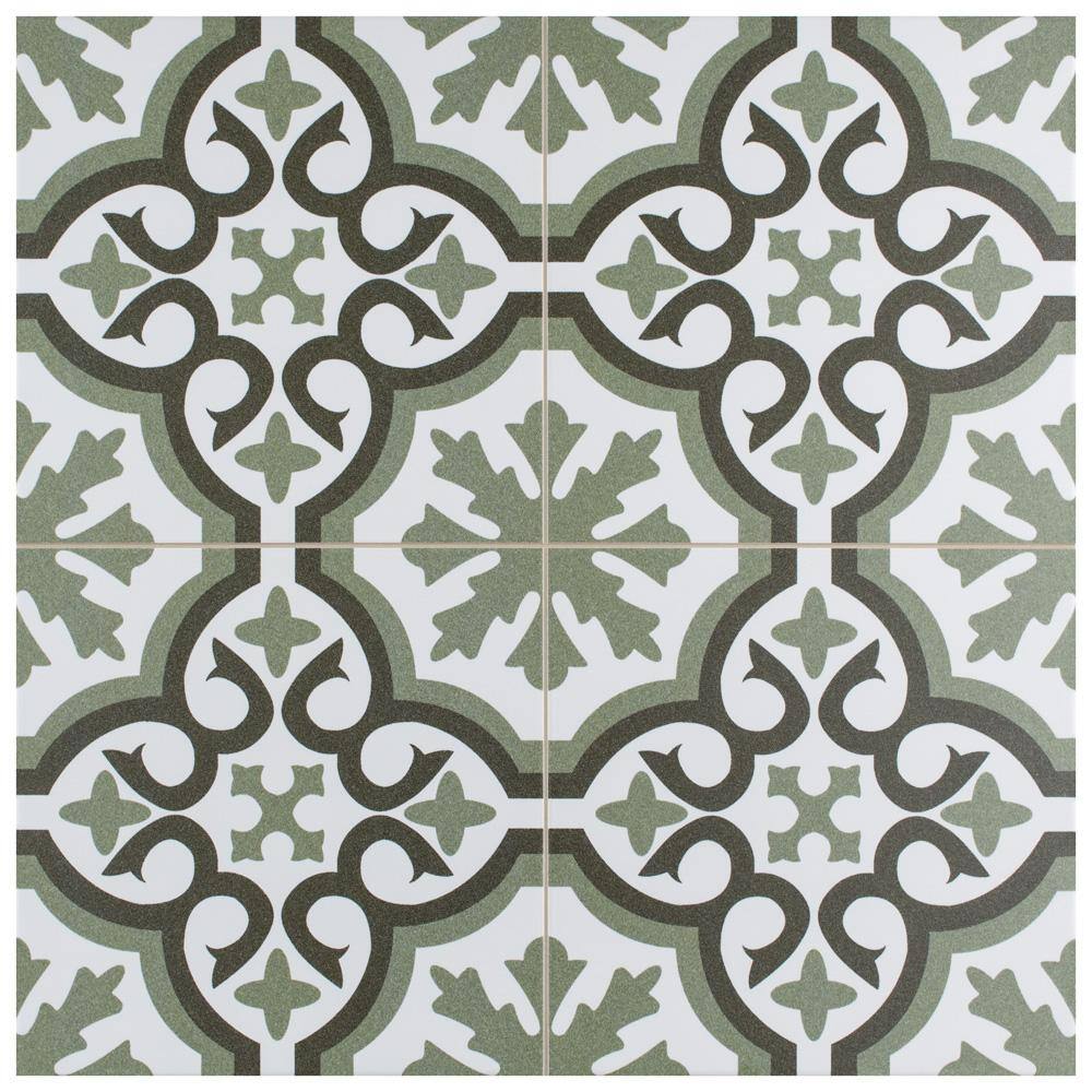 Berkeley Essence Eden 17-3/4 in. x 17-3/4 in. Porcelain Floor and Wall Tile (13.32 sq. ft./Case) price history on PriceWatchPro