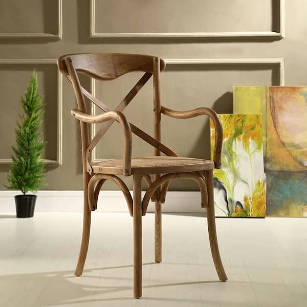 Gear Walnut Dining Armchair