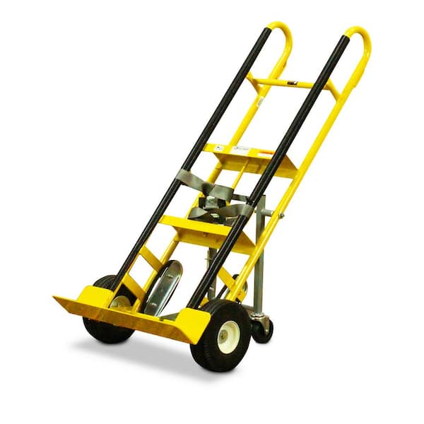 SNAP-LOC 400 lbs. 4-Wheel Appliance Cart with Airless Tires