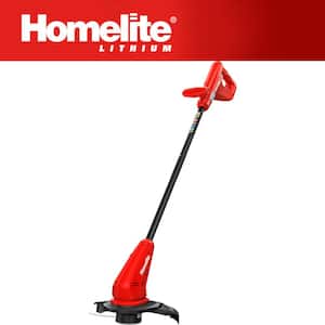 12V Lithium 10 in. Cordless String Trimmer/Edger with Internal 2.5 Ah Battery and Charger