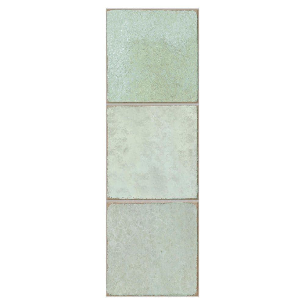 Spanish Amaris Sage 4 in. x 12 in. Glazed Porcelain Wall Tile Sample price history on PriceWatchPro
