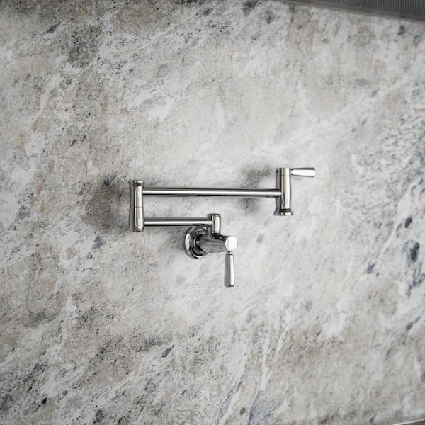 Wall Mount Pot Filler in Polished Chrome
