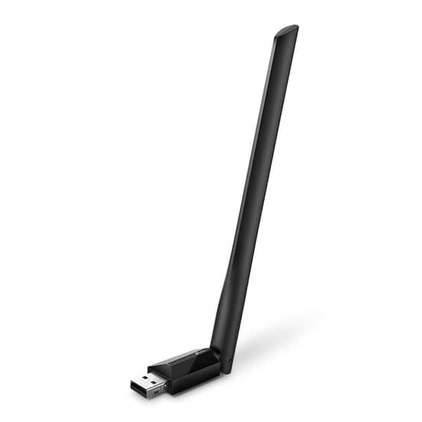 USB WiFi Adapter PC Archer T2U Plus Wireless Network Adapter for Desktop with 2. 4GHz 5GHz High Gain Dual Band Antenna