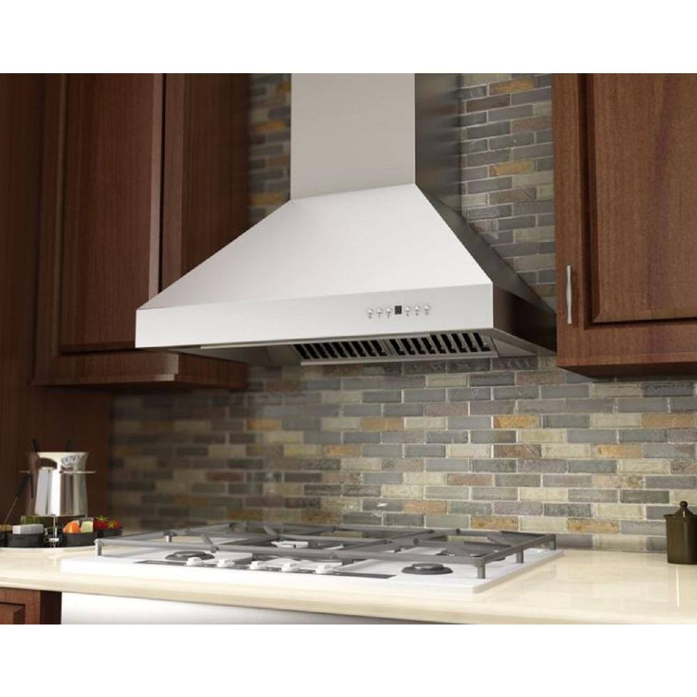 60" Stainless Steel Convertible Wall Mounted Range Hood