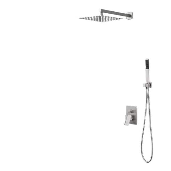 16 GAUGE SINKS Roxy 13.5 in. W 3 Jet Shower Tower in Chrome 16GS-36141