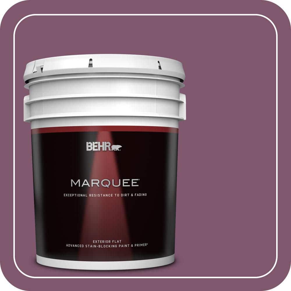 5 gal. #M110-7 Euphoric Magenta Flat Exterior Paint & Primer product image for price tracking