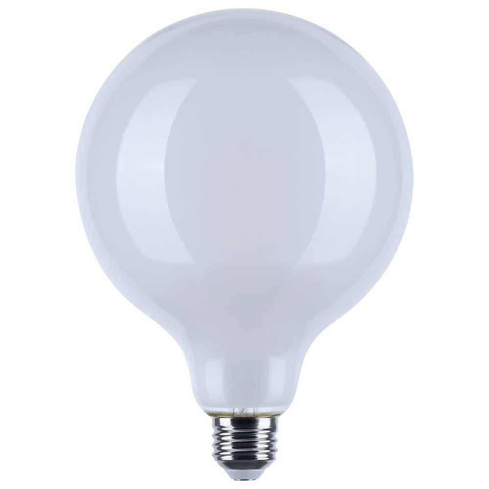 60-Watt Equivalent G40 E26 Base White 3000K-2000K Warm Dimming IP20 Wet Edison Globe LED Light Bulb (12-Pack) price history on PriceWatchPro