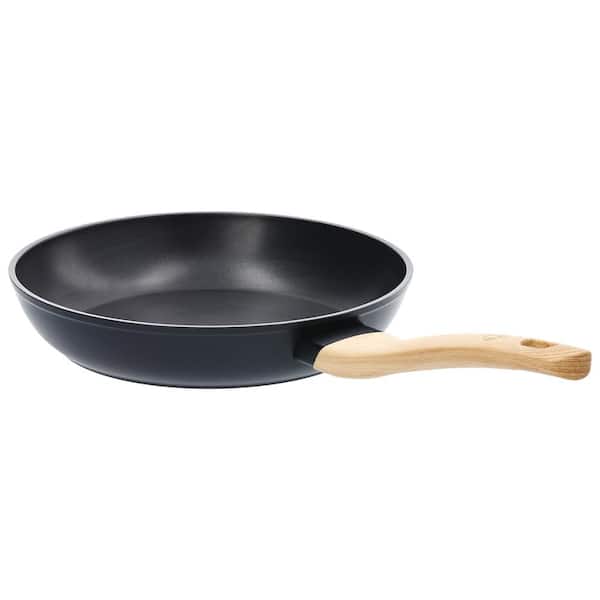 MasterPan MP-155 10 in. Non-Stick Aluminium Cookware Grill Pan with Stainless Steel Chefs Handle