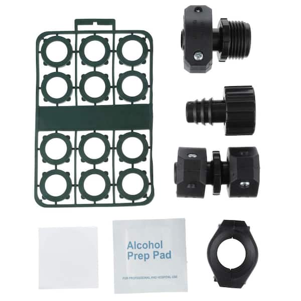 5/8 in. x 3/4 in. Durable Hose Mender Kit Includes Male and Female Hose End  Replacements