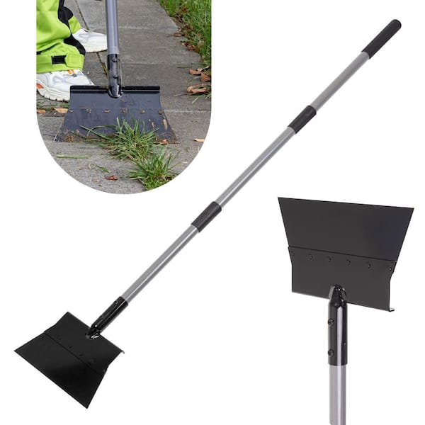 WaLensee 47 in. Stainless Handle Multi-Purpose Steel Scraper Shovel ...