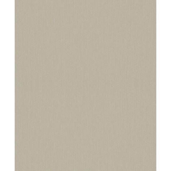 Unbranded Metallic Taupe Fine Texture Design Vinyl on Non-Woven Non-Pasted Wallpaper Roll