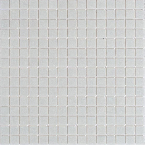 Apollo Tile (Sample) Wall Light Gray 4-in x 4-in Glossy Glass Brick Patterned Wall Tile