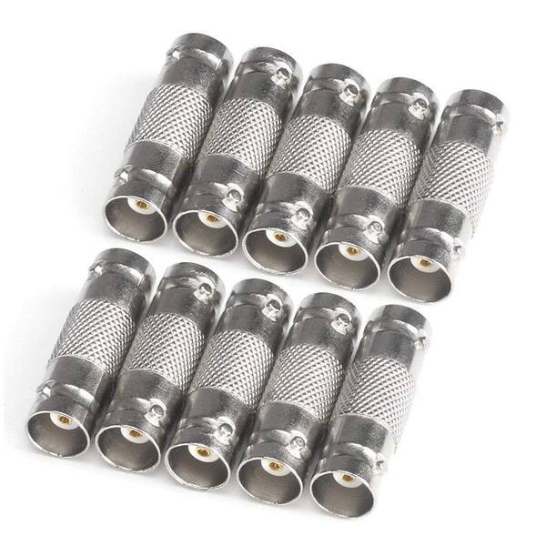 ZOSI BNC Female to BNC Female Cable Connector for CCTV Camera (10-Pack)