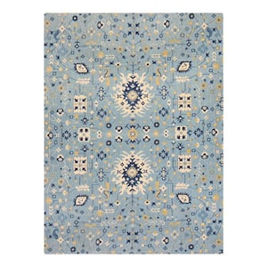 Tabriz Multi-Colored 54 in. x 40 in. Polyester Chair Mat
