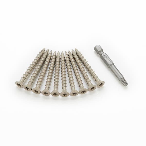 Unbranded 3/8 in. x 1-7/8 in. 97B Opal Self Tapping Star Torx Bugle Head Drywall Screws (0.5 lb. /50-Pieces/Pack)