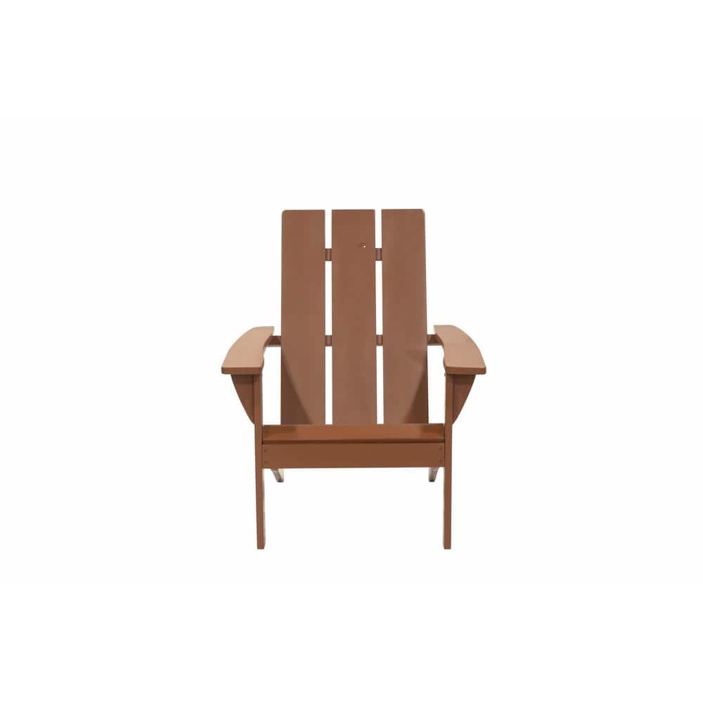 Brown Wood Adirondack Chair DL SS21045 The Home Depot   Wood Adirondack Chairs Dl Ss21045 64 1000 