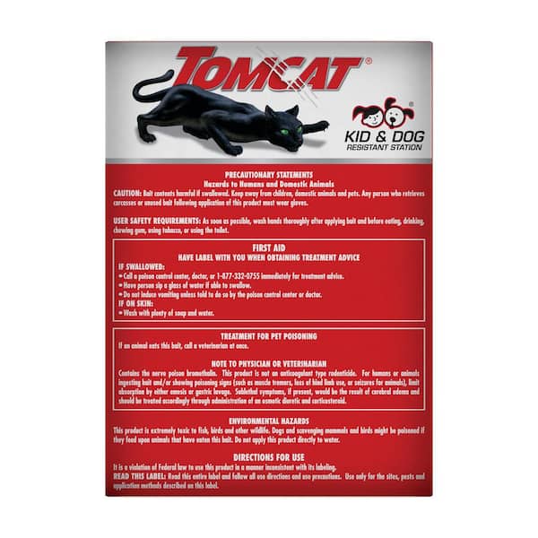 Tomcat Mouse Killer, Child Resistant, Disposable Station