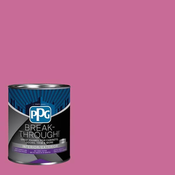 1 qt. PPG17-09 Florentine Pink Semi-Gloss Door, Trim & Cabinet Paint