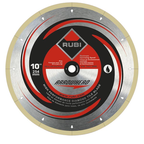 Rubi 10 in. Premium Arrowhead Blade