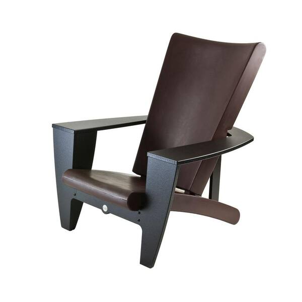 Filament Design Twist Productions Mocha and Black Patio Chair
