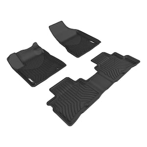 StyleGuard XD Black Custom Heavy Duty Floor Liners, Select Nissan Murano, 1st and 2nd Row
