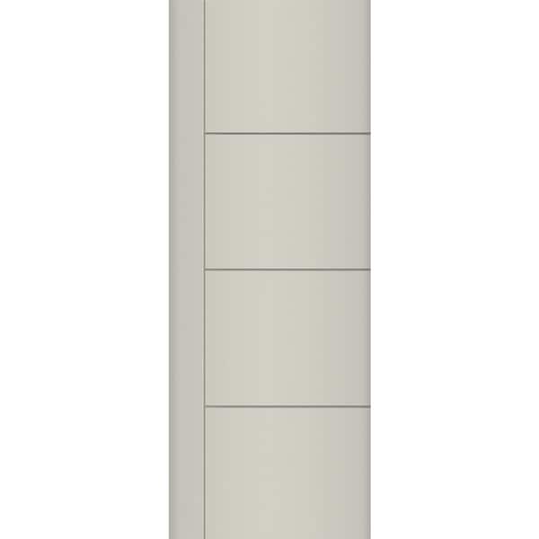 JELD-WEN 30 in. x 80 in. Solid Core Fog Composite Interior Door Slab