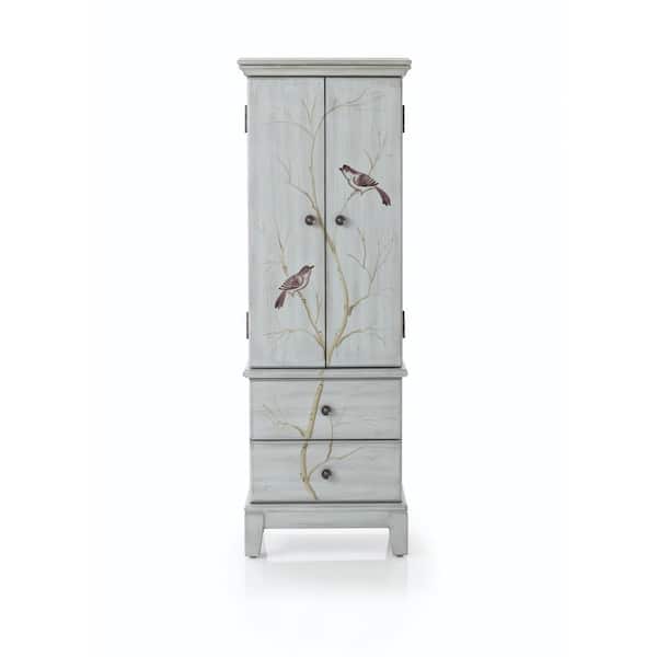Unbranded Chirp Pewter Jewelry Armoire