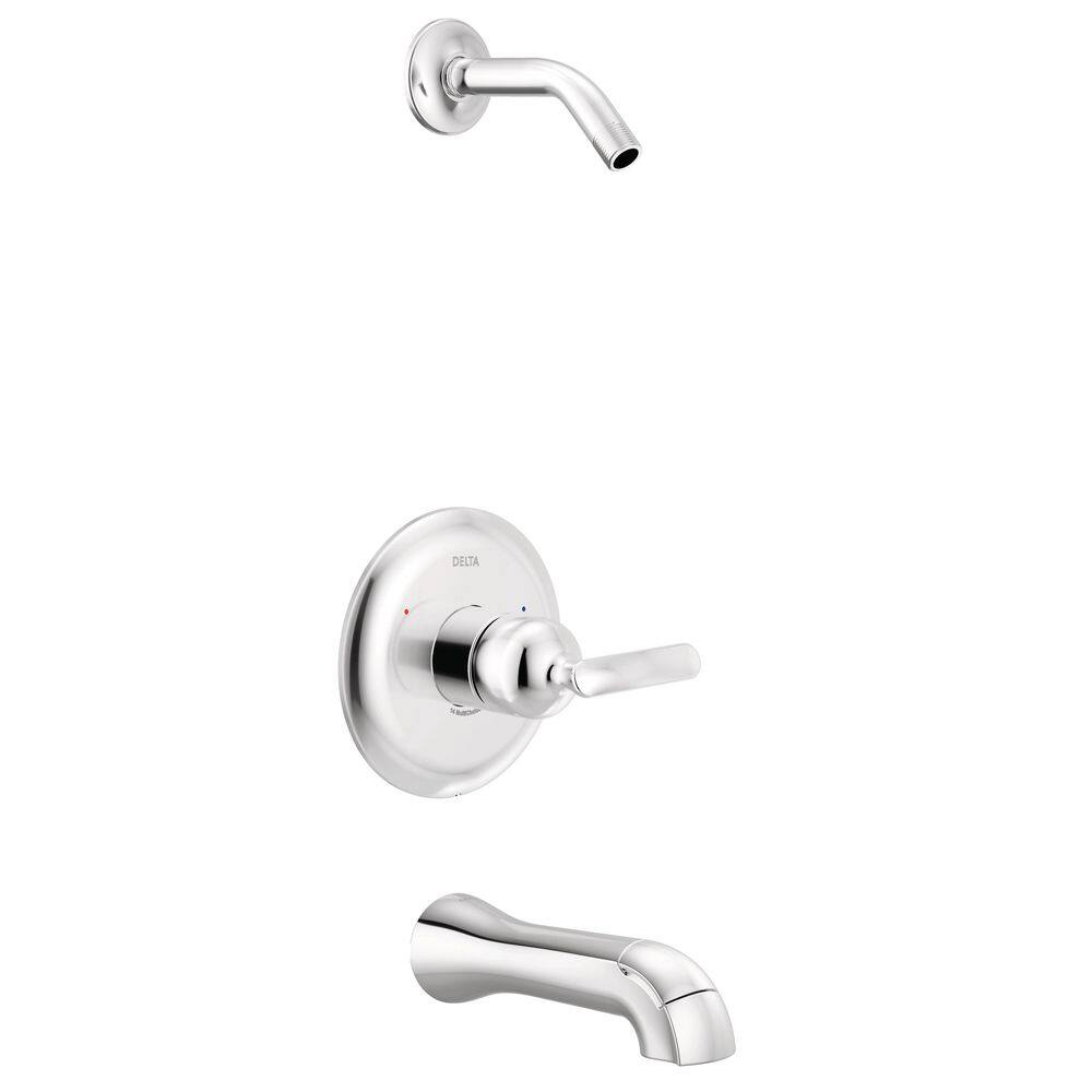 Bonacci 1-Handle Tub and Shower Trim in Lumicoat Chrome (Valve and Shower Head Not Included) price history on PriceWatchPro