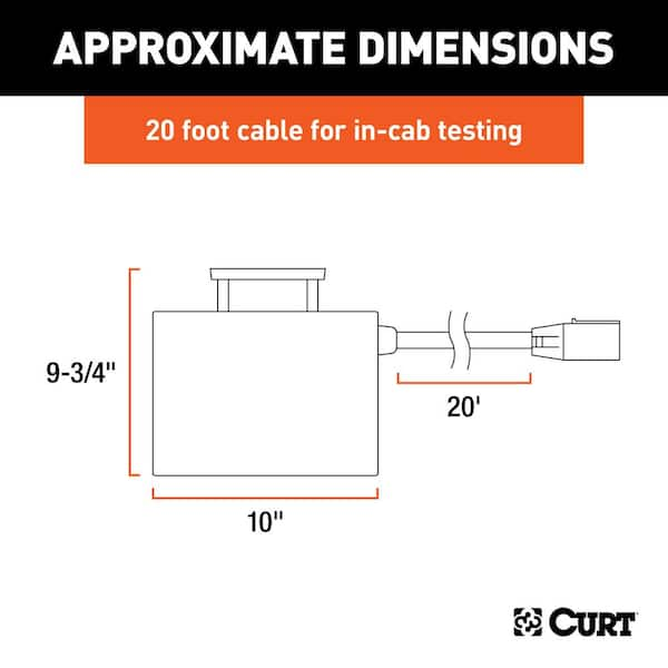 CURT 7 Way Function Test Box 51498 - The Home Depot