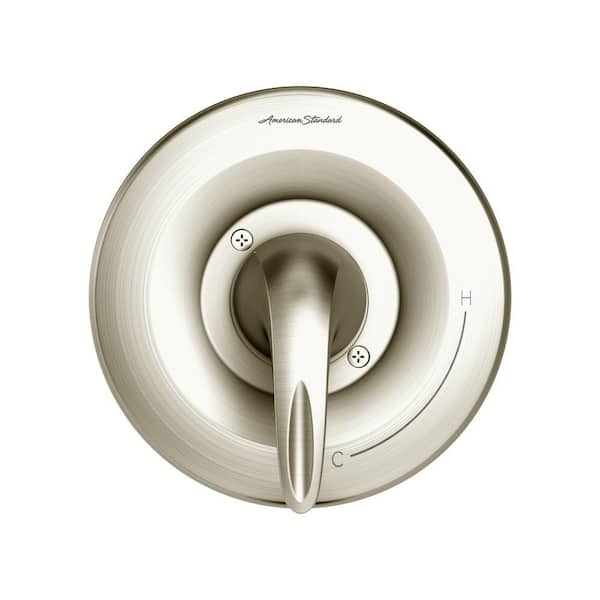 American Standard Reliant 3 1-Handle Valve Trim Kit for Flash Rough-In Valves in Brushed Nickel (Valve Not Included)